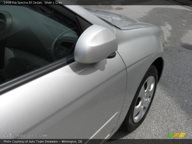Silver / Gray 2008 Kia Spectra EX Sedan