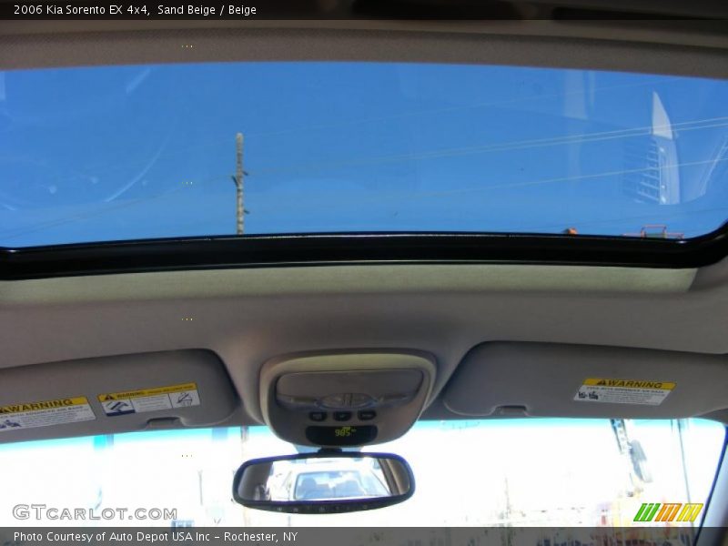 Sand Beige / Beige 2006 Kia Sorento EX 4x4