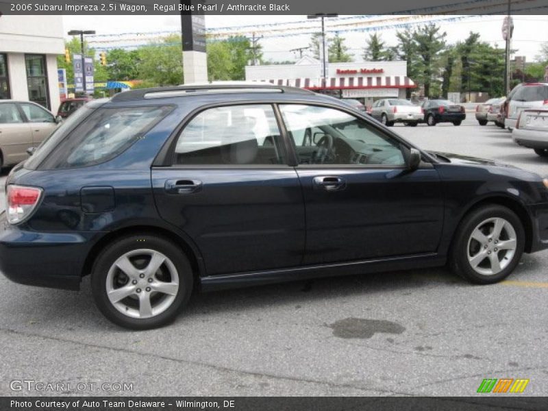 Regal Blue Pearl / Anthracite Black 2006 Subaru Impreza 2.5i Wagon