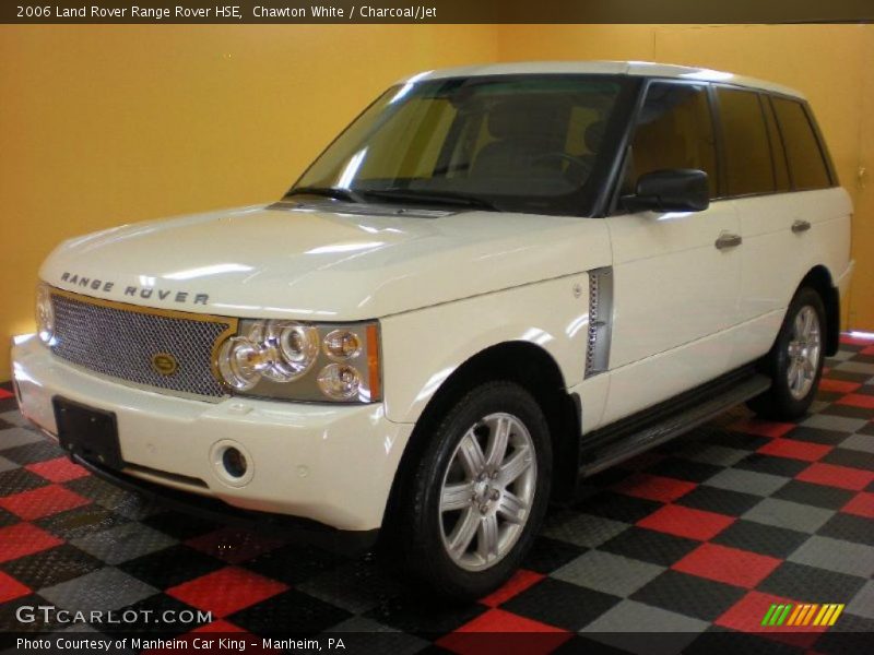 Chawton White / Charcoal/Jet 2006 Land Rover Range Rover HSE