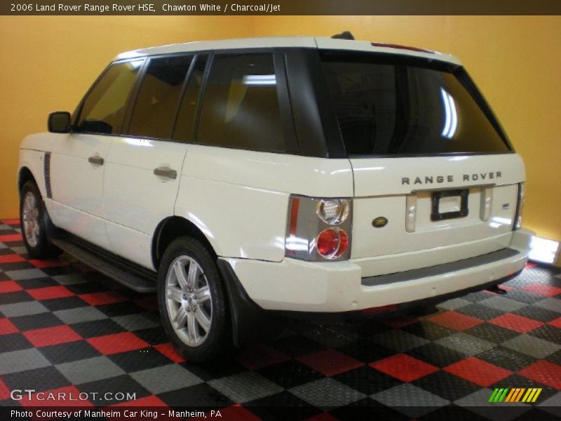 Chawton White / Charcoal/Jet 2006 Land Rover Range Rover HSE