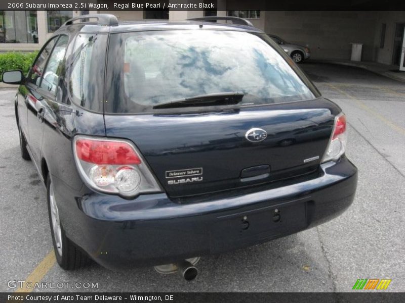 Regal Blue Pearl / Anthracite Black 2006 Subaru Impreza 2.5i Wagon