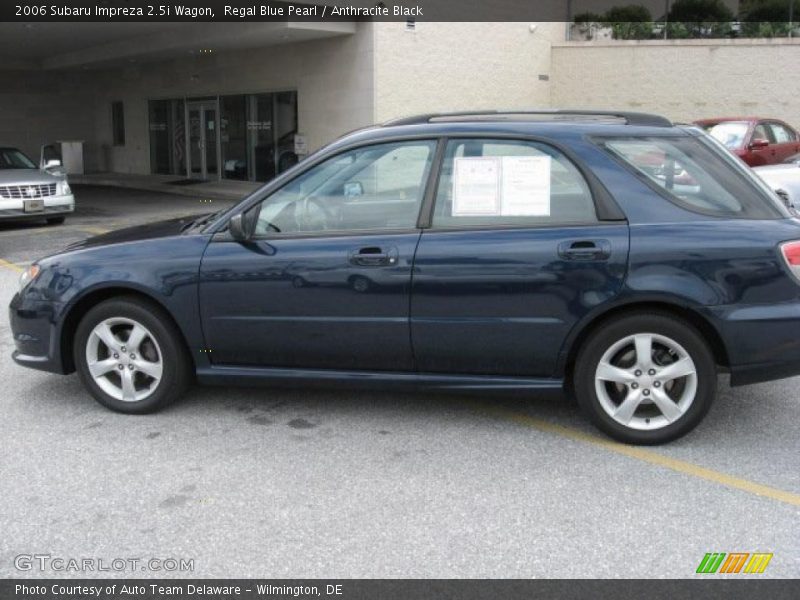 Regal Blue Pearl / Anthracite Black 2006 Subaru Impreza 2.5i Wagon