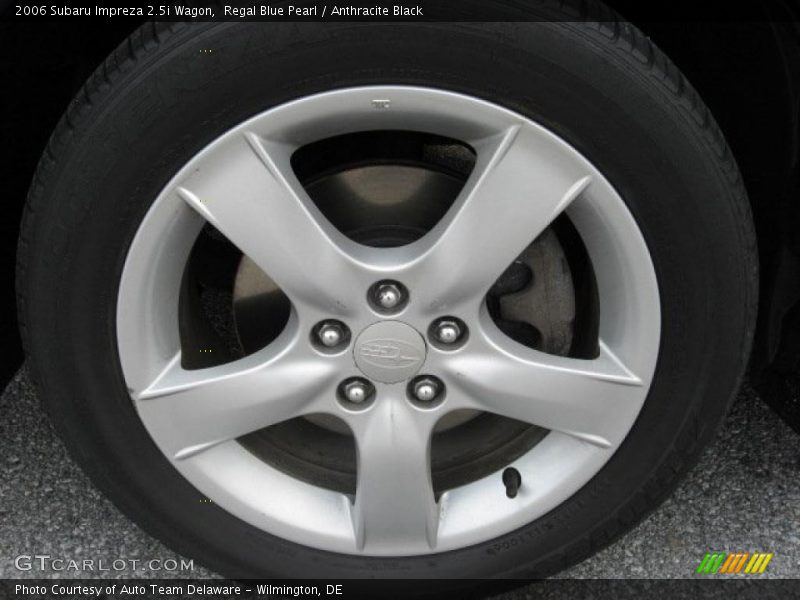 Regal Blue Pearl / Anthracite Black 2006 Subaru Impreza 2.5i Wagon
