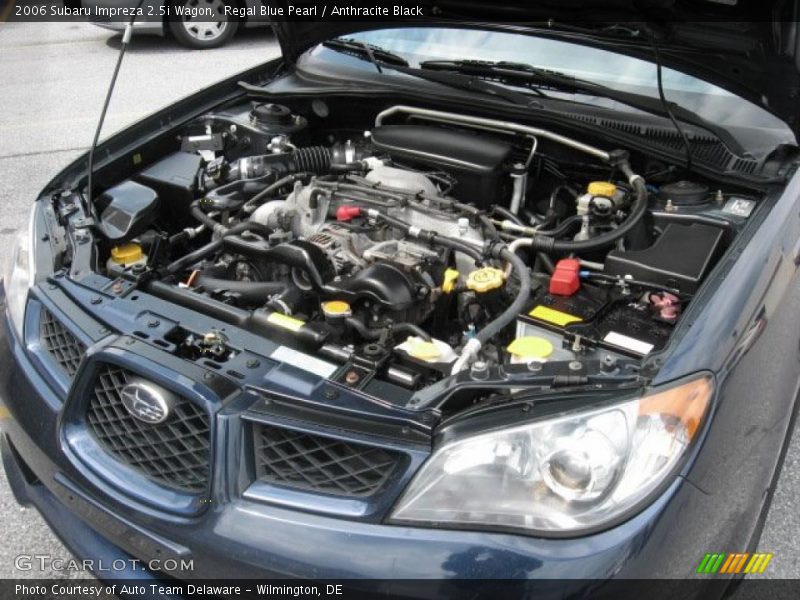Regal Blue Pearl / Anthracite Black 2006 Subaru Impreza 2.5i Wagon