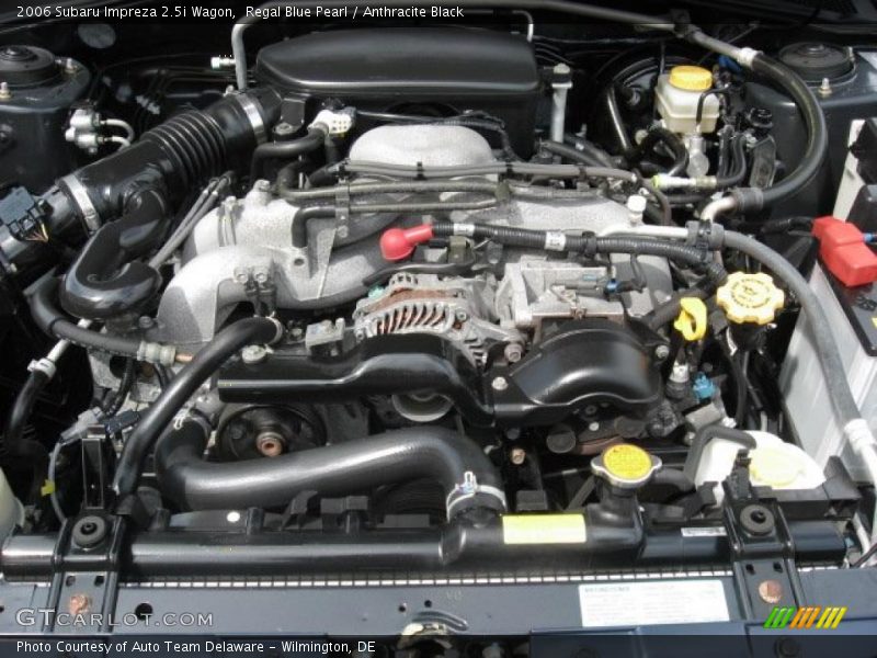 Regal Blue Pearl / Anthracite Black 2006 Subaru Impreza 2.5i Wagon
