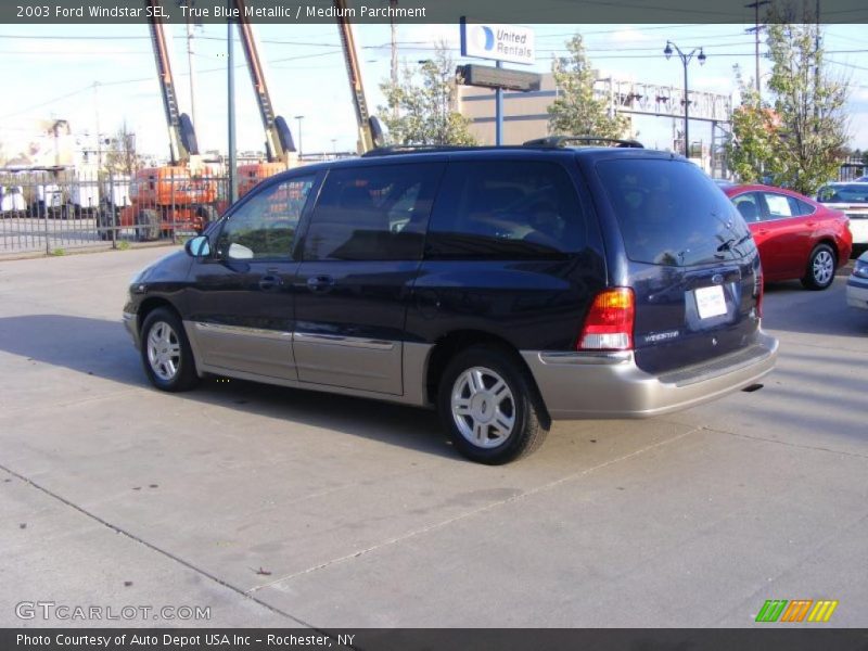 True Blue Metallic / Medium Parchment 2003 Ford Windstar SEL