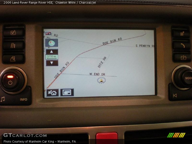 Chawton White / Charcoal/Jet 2006 Land Rover Range Rover HSE