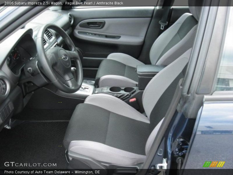 Regal Blue Pearl / Anthracite Black 2006 Subaru Impreza 2.5i Wagon
