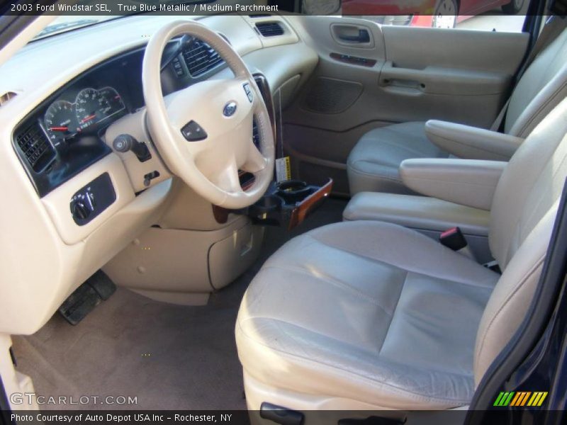 True Blue Metallic / Medium Parchment 2003 Ford Windstar SEL