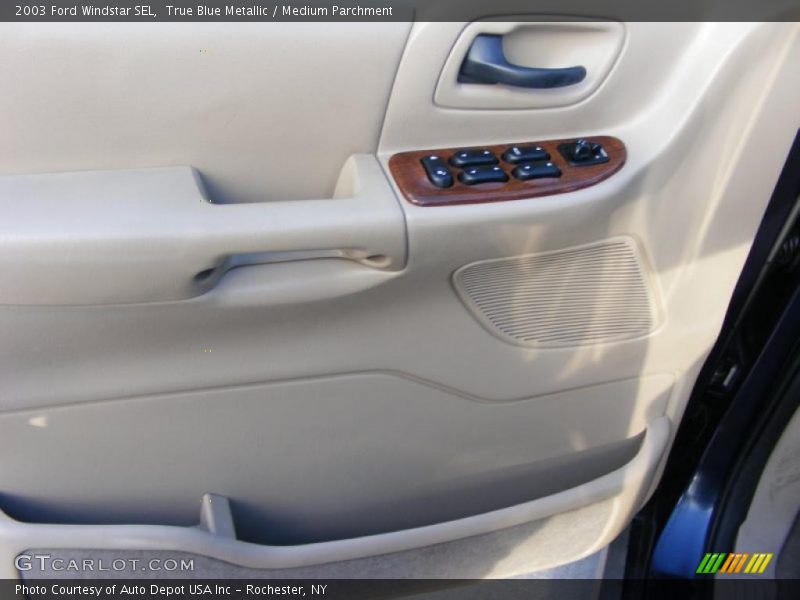 True Blue Metallic / Medium Parchment 2003 Ford Windstar SEL