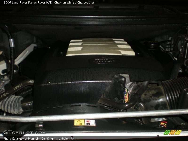 Chawton White / Charcoal/Jet 2006 Land Rover Range Rover HSE