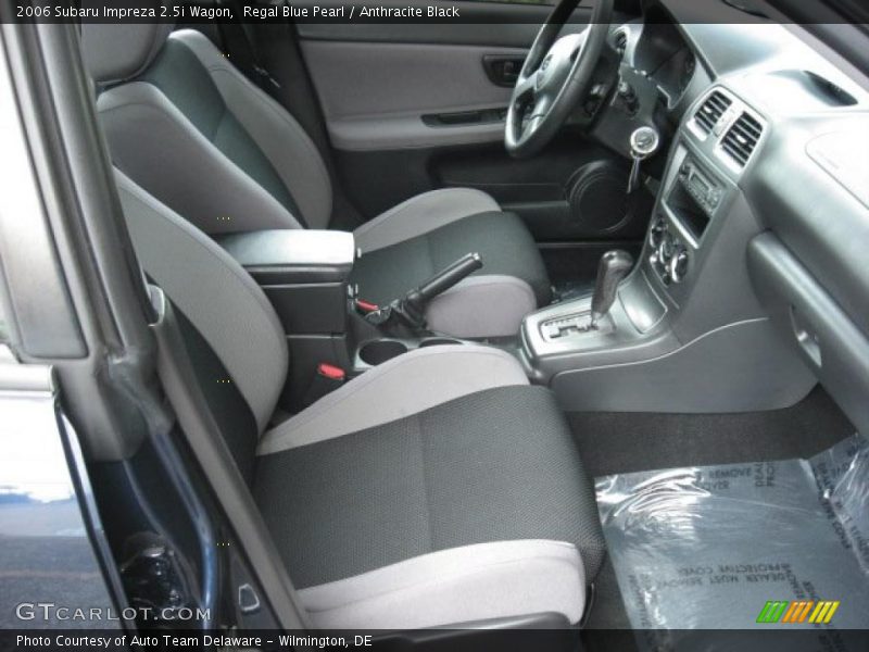 Regal Blue Pearl / Anthracite Black 2006 Subaru Impreza 2.5i Wagon