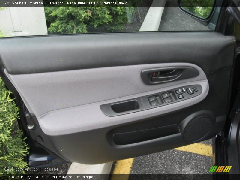 Regal Blue Pearl / Anthracite Black 2006 Subaru Impreza 2.5i Wagon