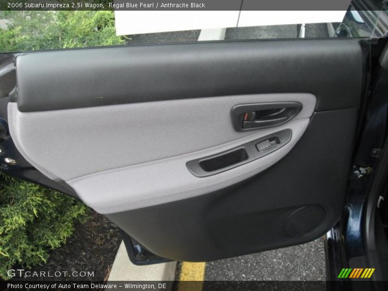 Regal Blue Pearl / Anthracite Black 2006 Subaru Impreza 2.5i Wagon