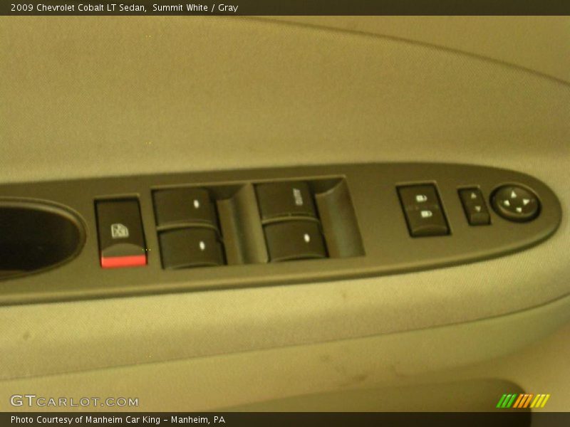 Summit White / Gray 2009 Chevrolet Cobalt LT Sedan