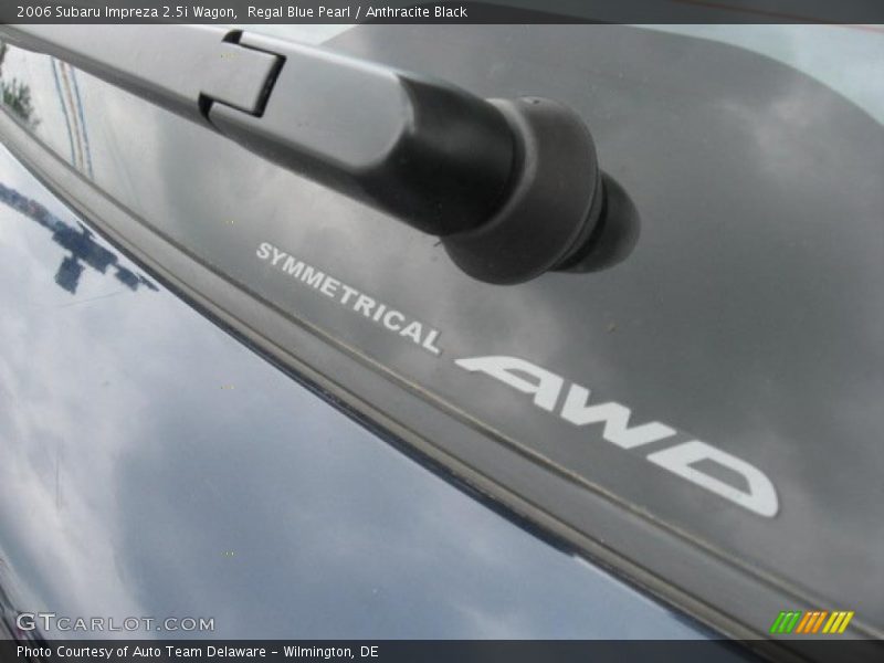 Regal Blue Pearl / Anthracite Black 2006 Subaru Impreza 2.5i Wagon