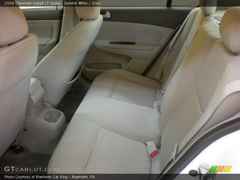 Summit White / Gray 2009 Chevrolet Cobalt LT Sedan