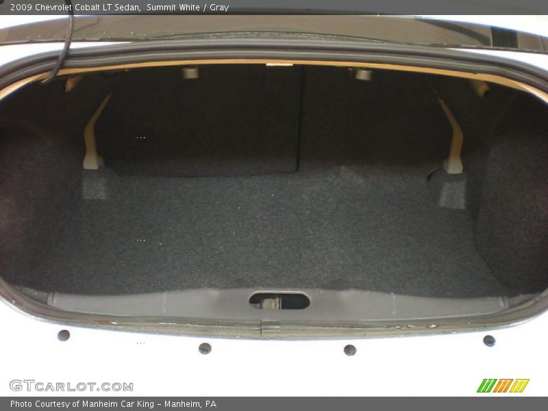 Summit White / Gray 2009 Chevrolet Cobalt LT Sedan