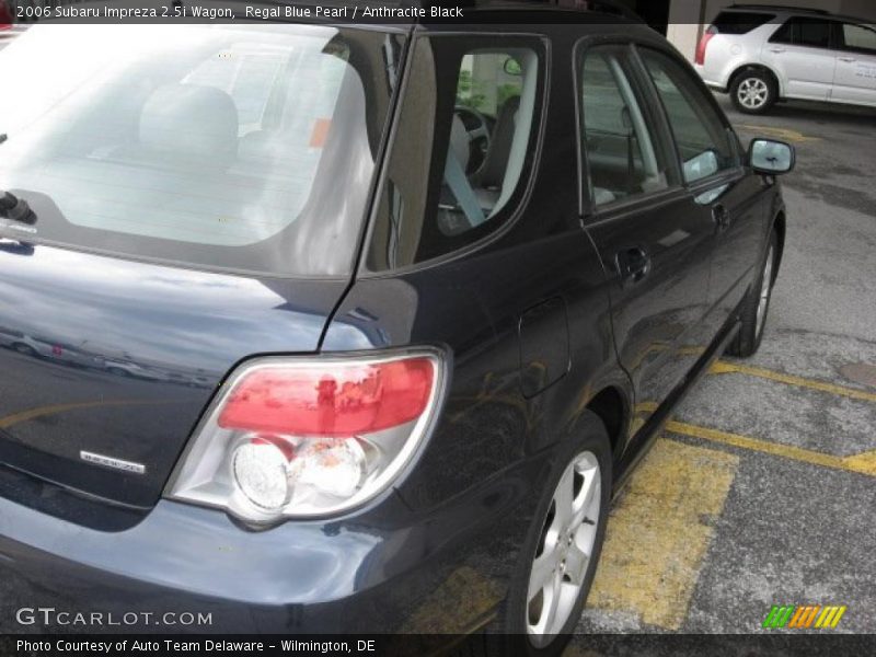 Regal Blue Pearl / Anthracite Black 2006 Subaru Impreza 2.5i Wagon
