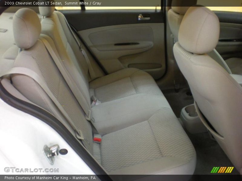 Summit White / Gray 2009 Chevrolet Cobalt LT Sedan