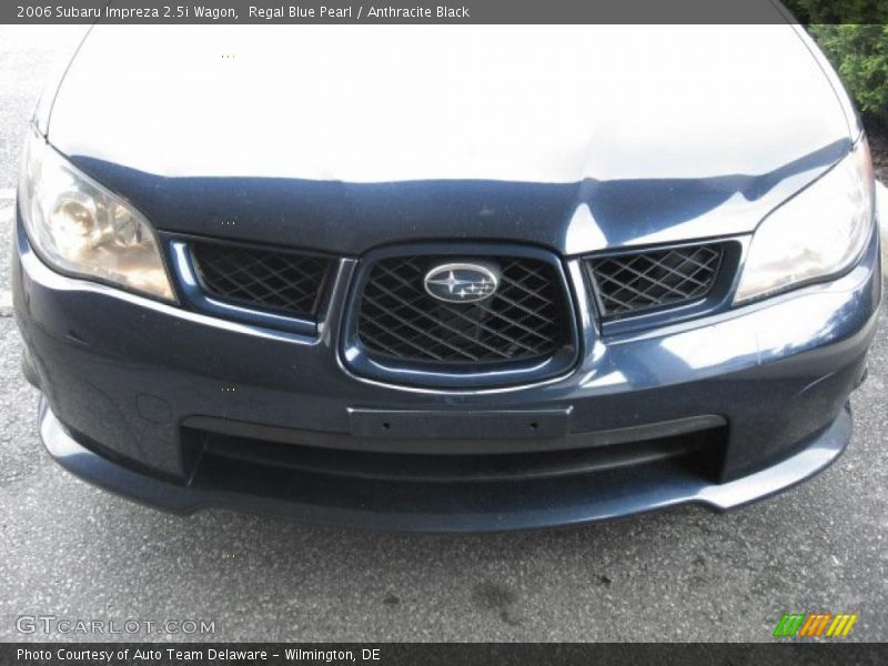 Regal Blue Pearl / Anthracite Black 2006 Subaru Impreza 2.5i Wagon