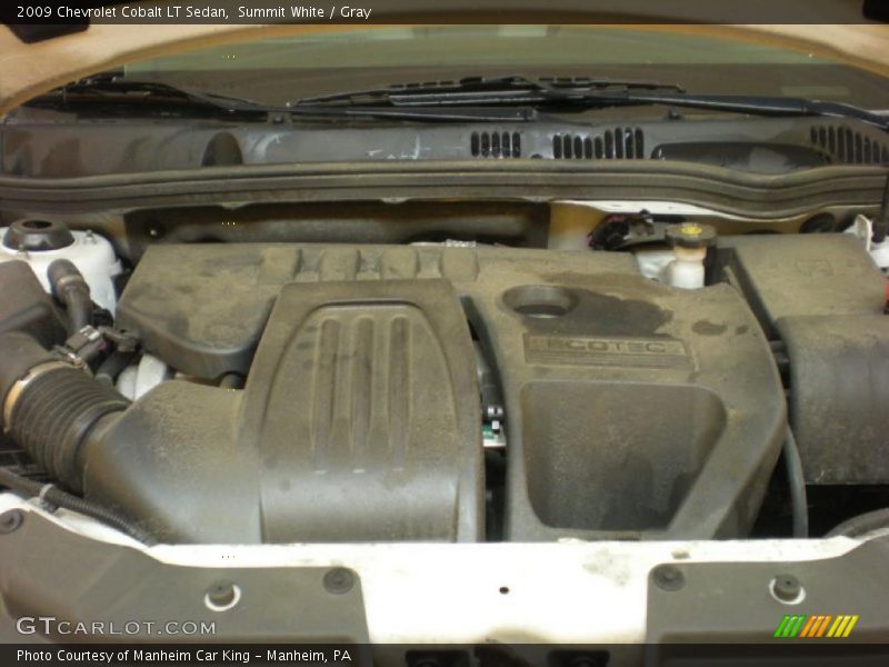 Summit White / Gray 2009 Chevrolet Cobalt LT Sedan
