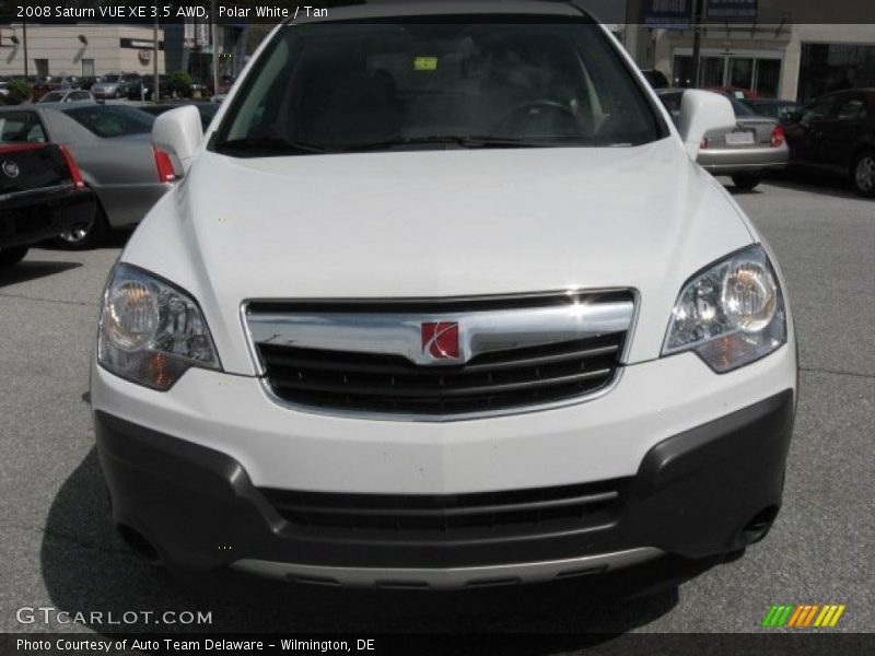 Polar White / Tan 2008 Saturn VUE XE 3.5 AWD
