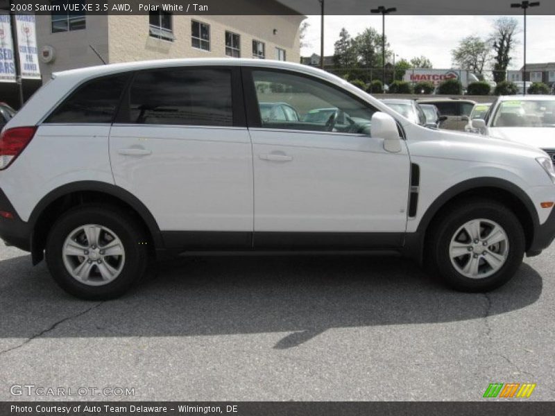 Polar White / Tan 2008 Saturn VUE XE 3.5 AWD