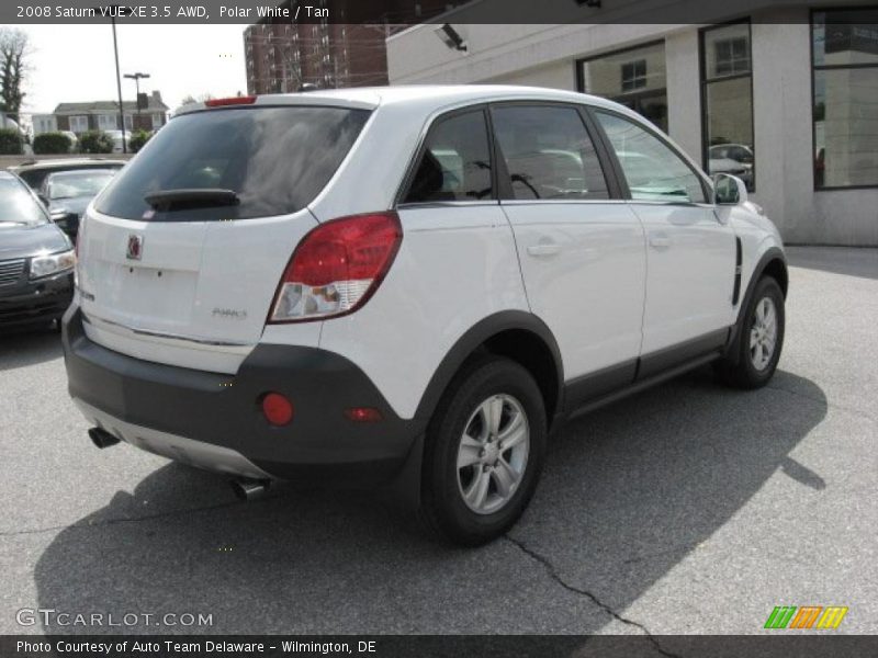 Polar White / Tan 2008 Saturn VUE XE 3.5 AWD