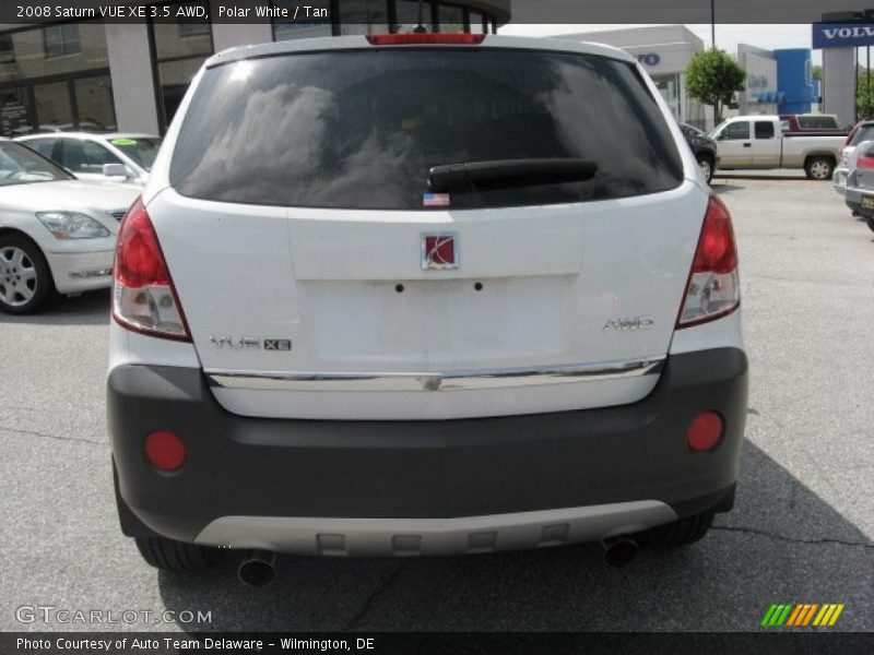Polar White / Tan 2008 Saturn VUE XE 3.5 AWD