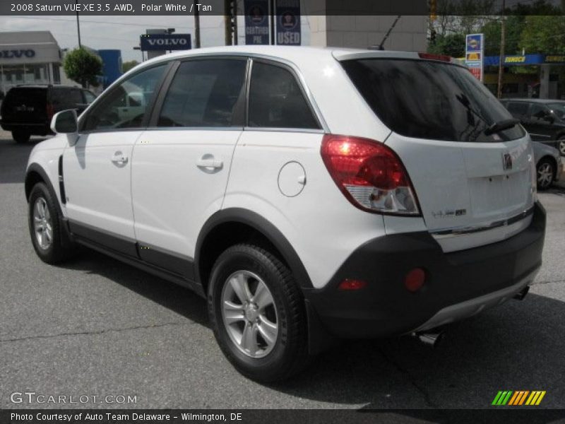 Polar White / Tan 2008 Saturn VUE XE 3.5 AWD