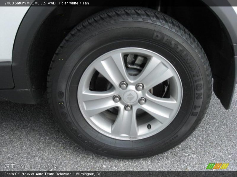 Polar White / Tan 2008 Saturn VUE XE 3.5 AWD