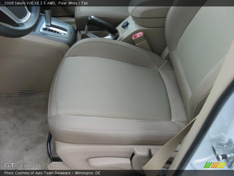 Polar White / Tan 2008 Saturn VUE XE 3.5 AWD