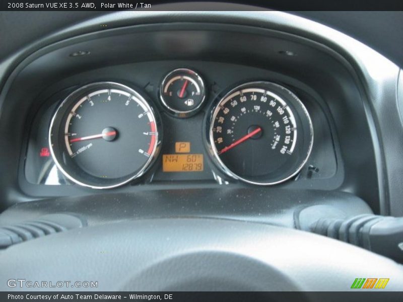 Polar White / Tan 2008 Saturn VUE XE 3.5 AWD