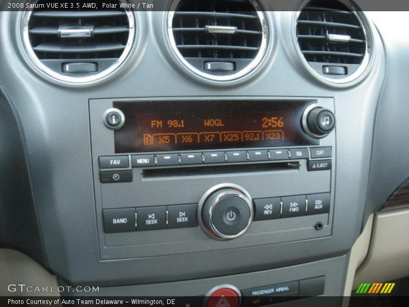 Polar White / Tan 2008 Saturn VUE XE 3.5 AWD