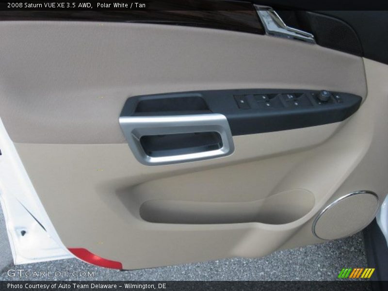 Polar White / Tan 2008 Saturn VUE XE 3.5 AWD