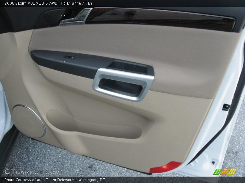 Polar White / Tan 2008 Saturn VUE XE 3.5 AWD