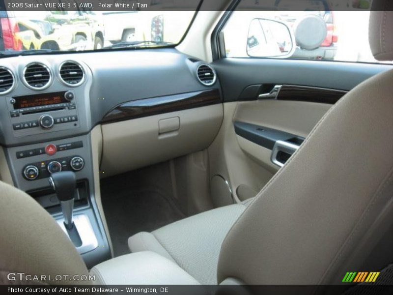 Polar White / Tan 2008 Saturn VUE XE 3.5 AWD