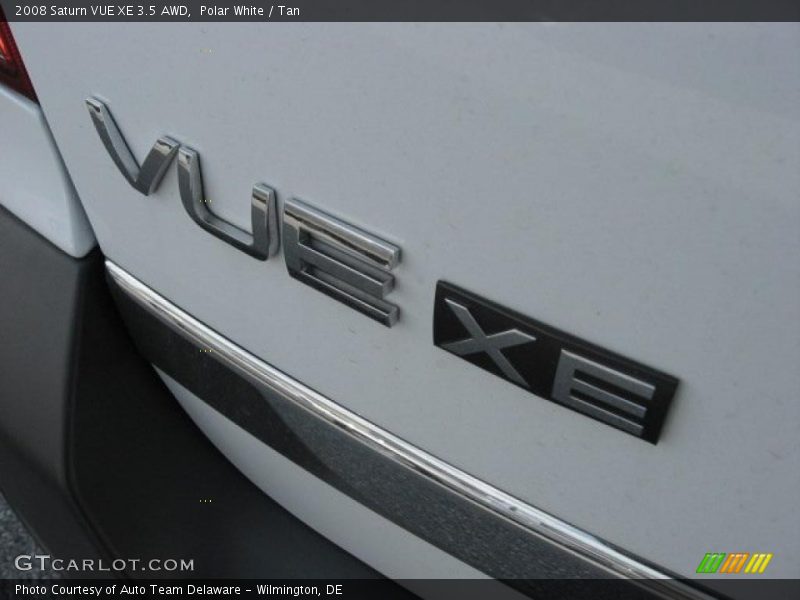 Polar White / Tan 2008 Saturn VUE XE 3.5 AWD