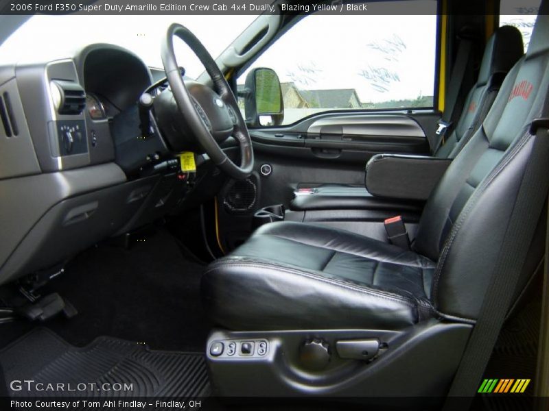 Blazing Yellow / Black 2006 Ford F350 Super Duty Amarillo Edition Crew Cab 4x4 Dually