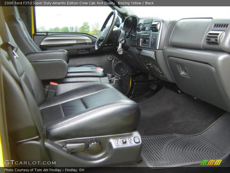 Blazing Yellow / Black 2006 Ford F350 Super Duty Amarillo Edition Crew Cab 4x4 Dually