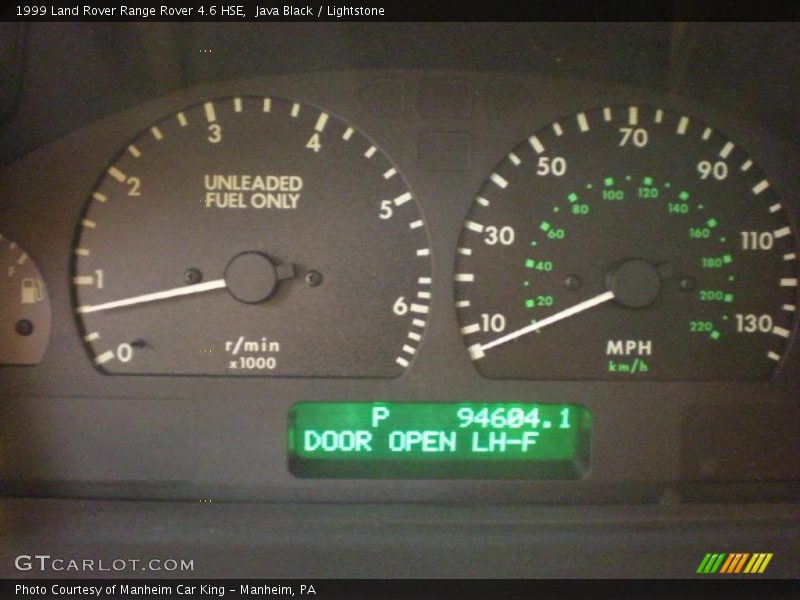 Java Black / Lightstone 1999 Land Rover Range Rover 4.6 HSE