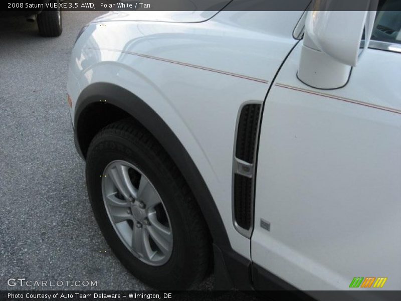 Polar White / Tan 2008 Saturn VUE XE 3.5 AWD