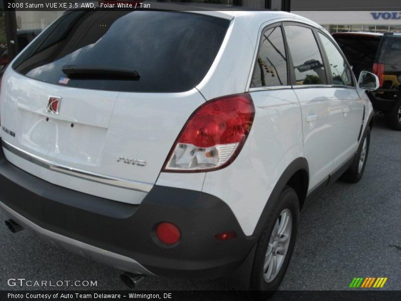 Polar White / Tan 2008 Saturn VUE XE 3.5 AWD