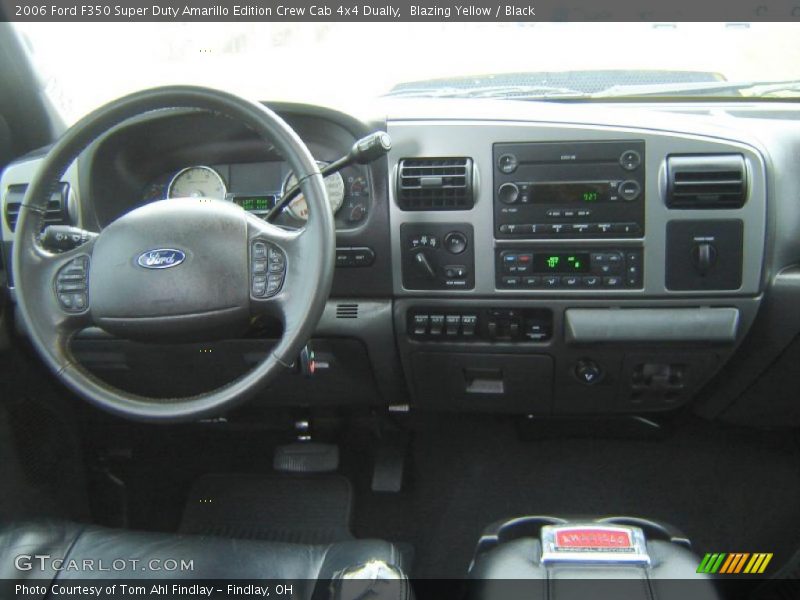 Blazing Yellow / Black 2006 Ford F350 Super Duty Amarillo Edition Crew Cab 4x4 Dually