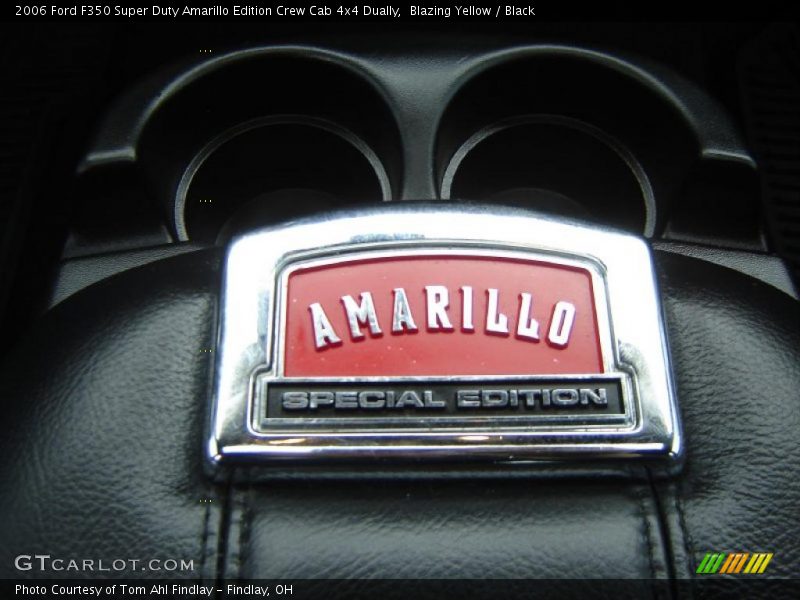 Blazing Yellow / Black 2006 Ford F350 Super Duty Amarillo Edition Crew Cab 4x4 Dually