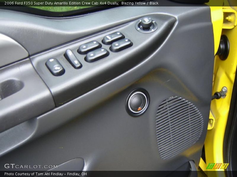 Blazing Yellow / Black 2006 Ford F350 Super Duty Amarillo Edition Crew Cab 4x4 Dually