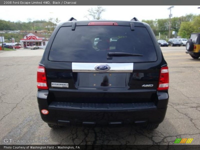 Black / Charcoal 2008 Ford Escape Limited 4WD