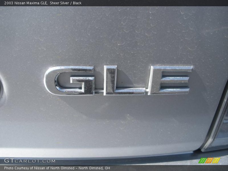 Sheer Silver / Black 2003 Nissan Maxima GLE